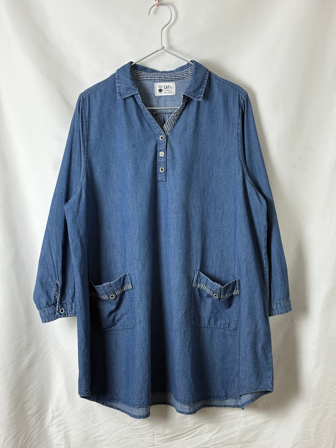 빈티지 데님 원피스 상품이미지5