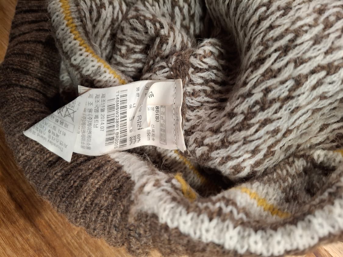 (마지막특가) 써스데이아일랜드 니트 원피스 s 상품이미지7