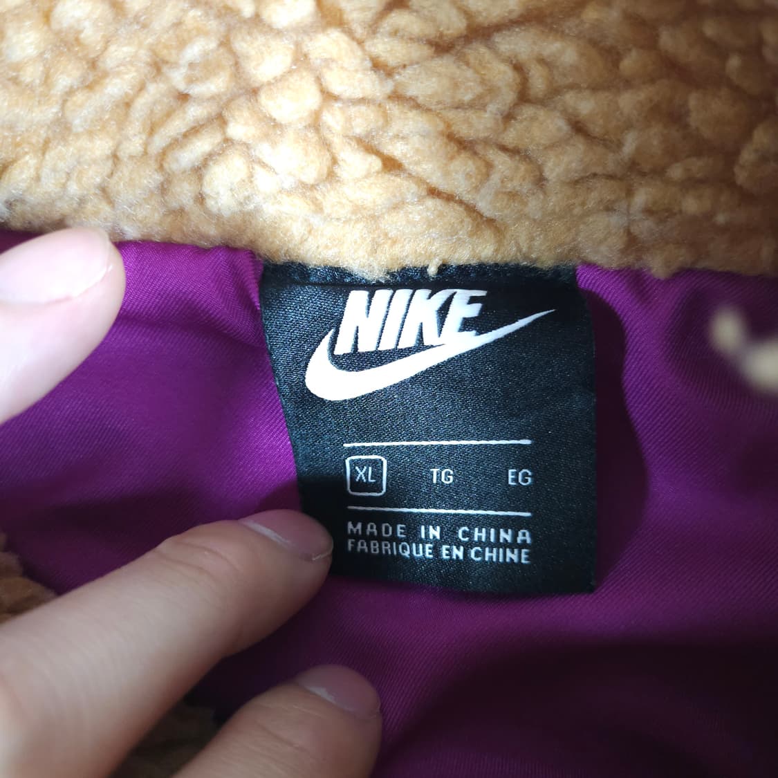 나이키 스우시 쉐르파 후리스 상품이미지6