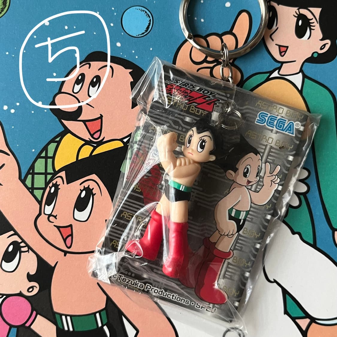 미개봉) 고전 아톰 키링 5종 상품이미지5