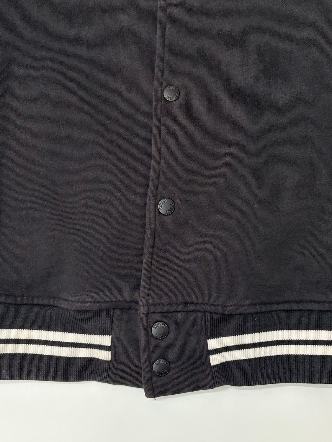 Stussy 스투시 블랙 바시티 자켓   상품이미지5