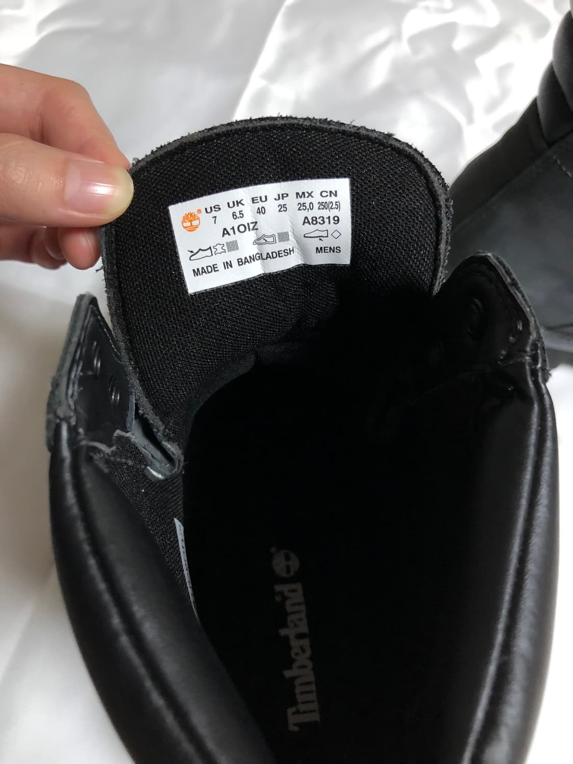 팀버랜드 그레이 누벅 워커 부츠 250-260추천 새거 상품이미지6