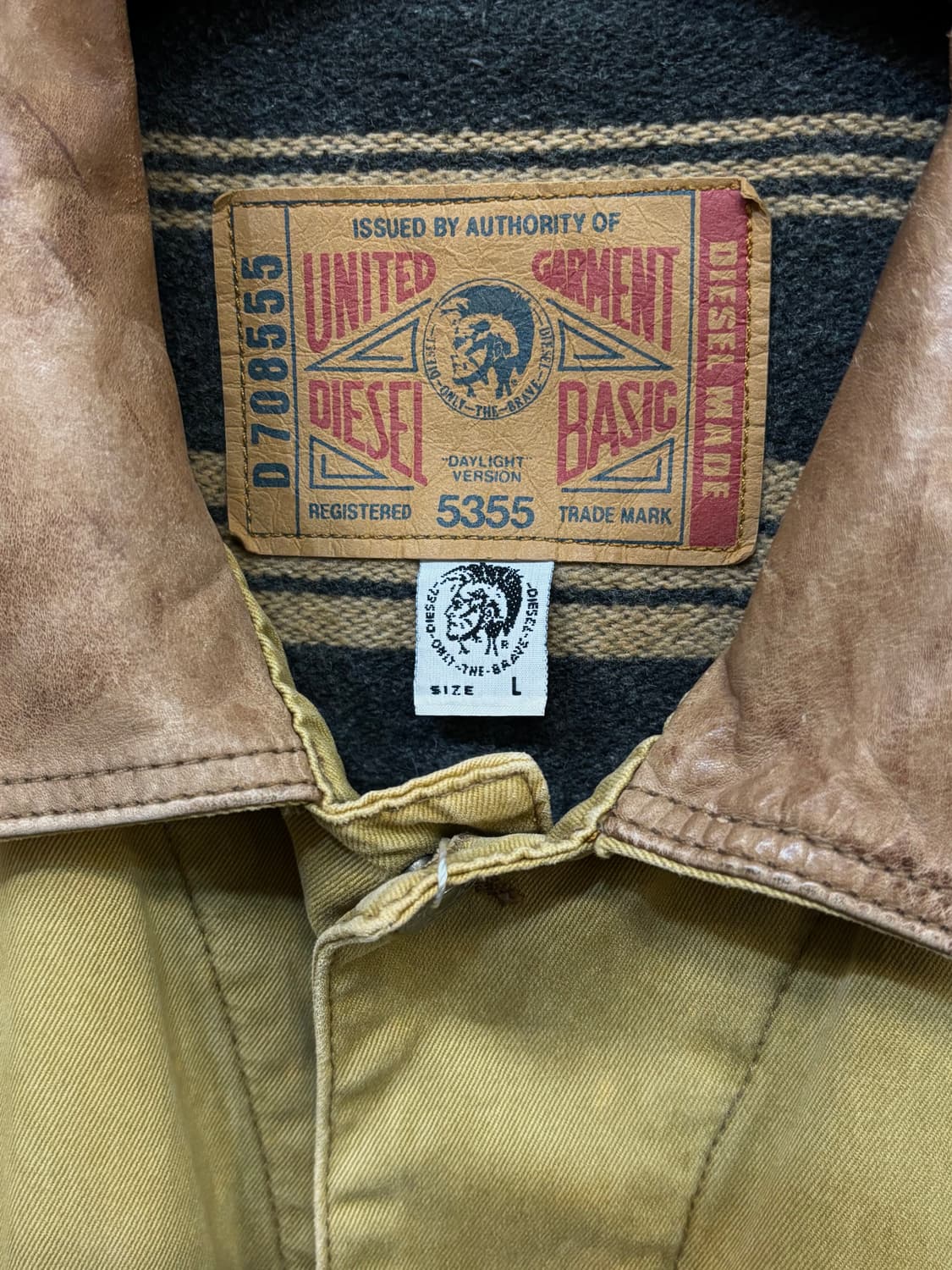 디젤 워싱 코튼 자켓 상품이미지7