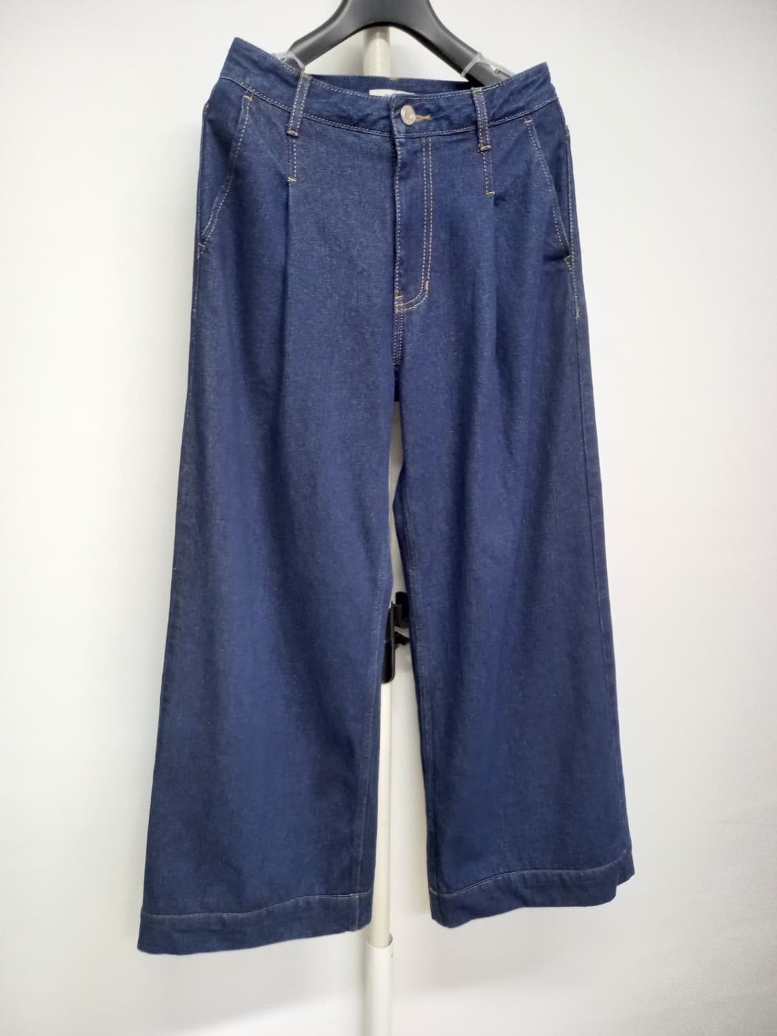 새 드파운드 춘추 와이드 통핏 데님팬츠 55 상품이미지3