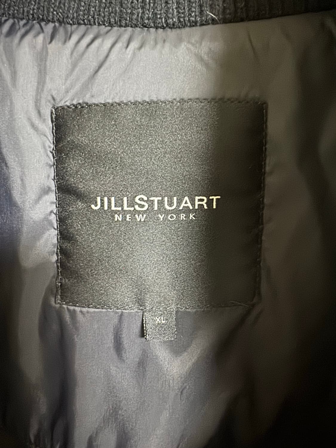 질스튜어트 벨벳 베스트 패딩 XL 상품이미지5