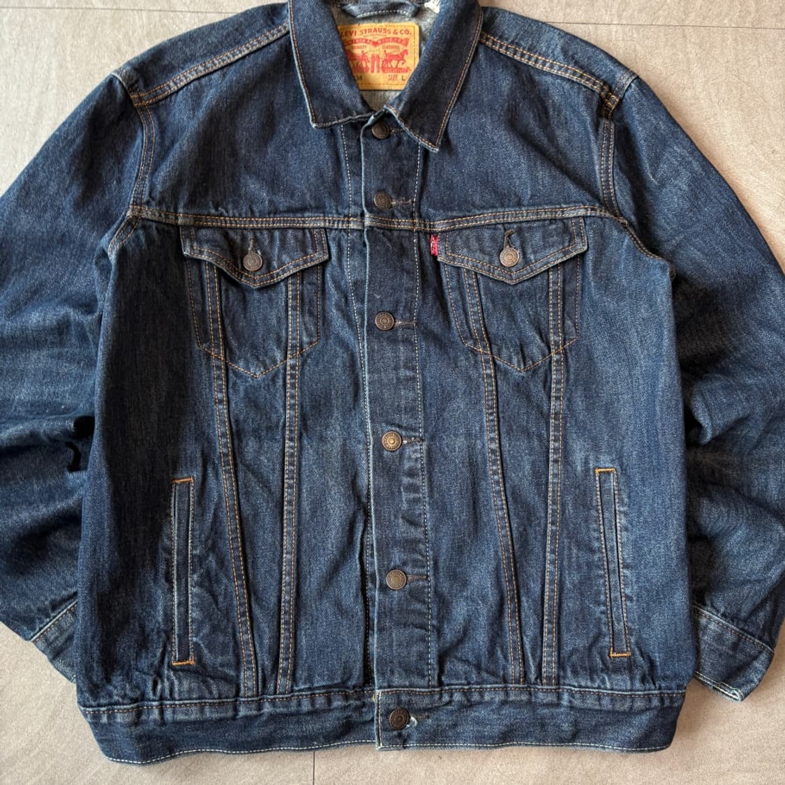 리바이스 정품 72334 인디고 데님 청 자켓 상품이미지4