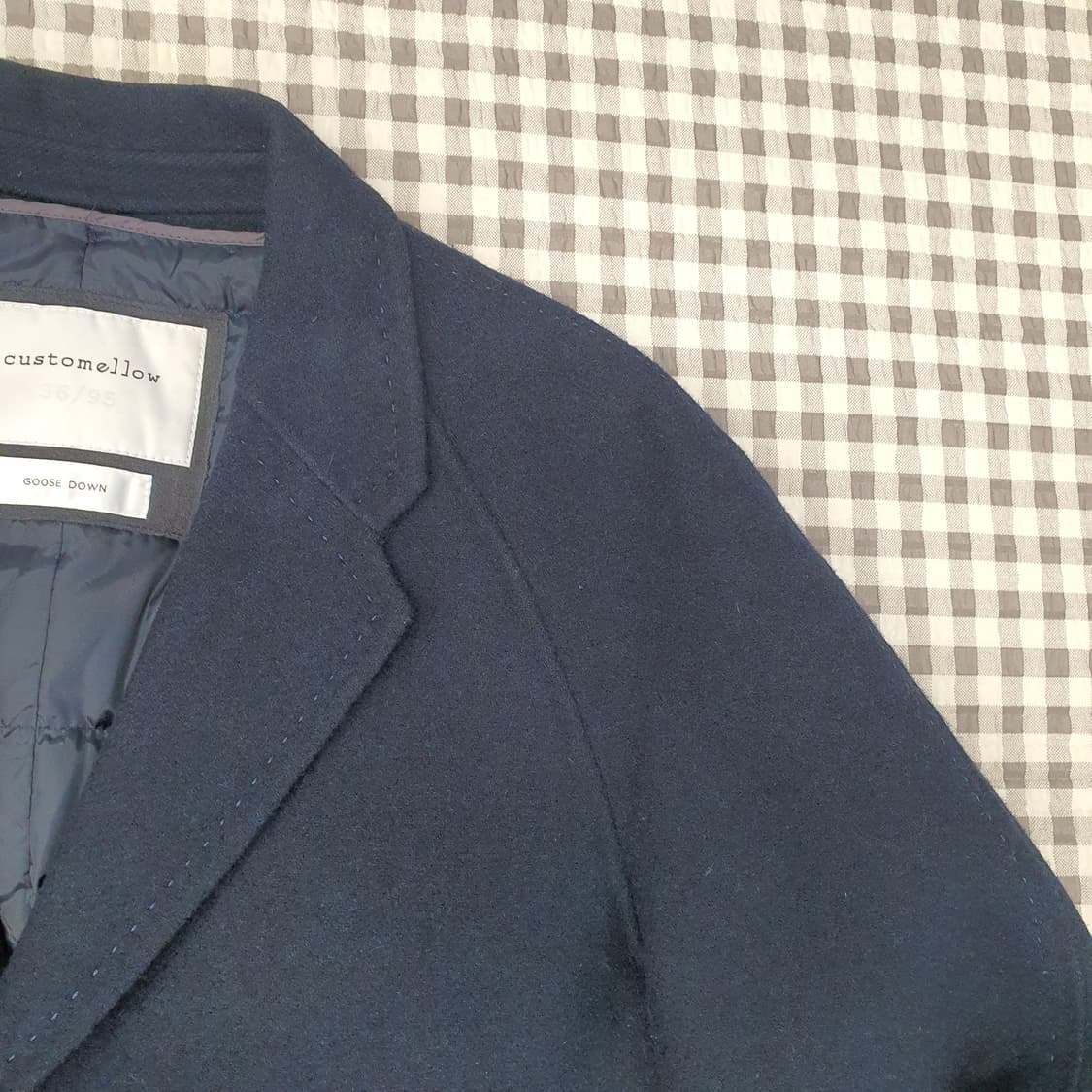 커스텀멜로우 울 코트 남자95 상품이미지3