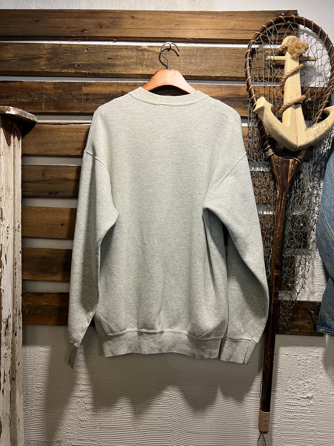 [L]90's USA Made POTBELLIES 프린팅 멜란지 스웻셔츠 상품이미지6