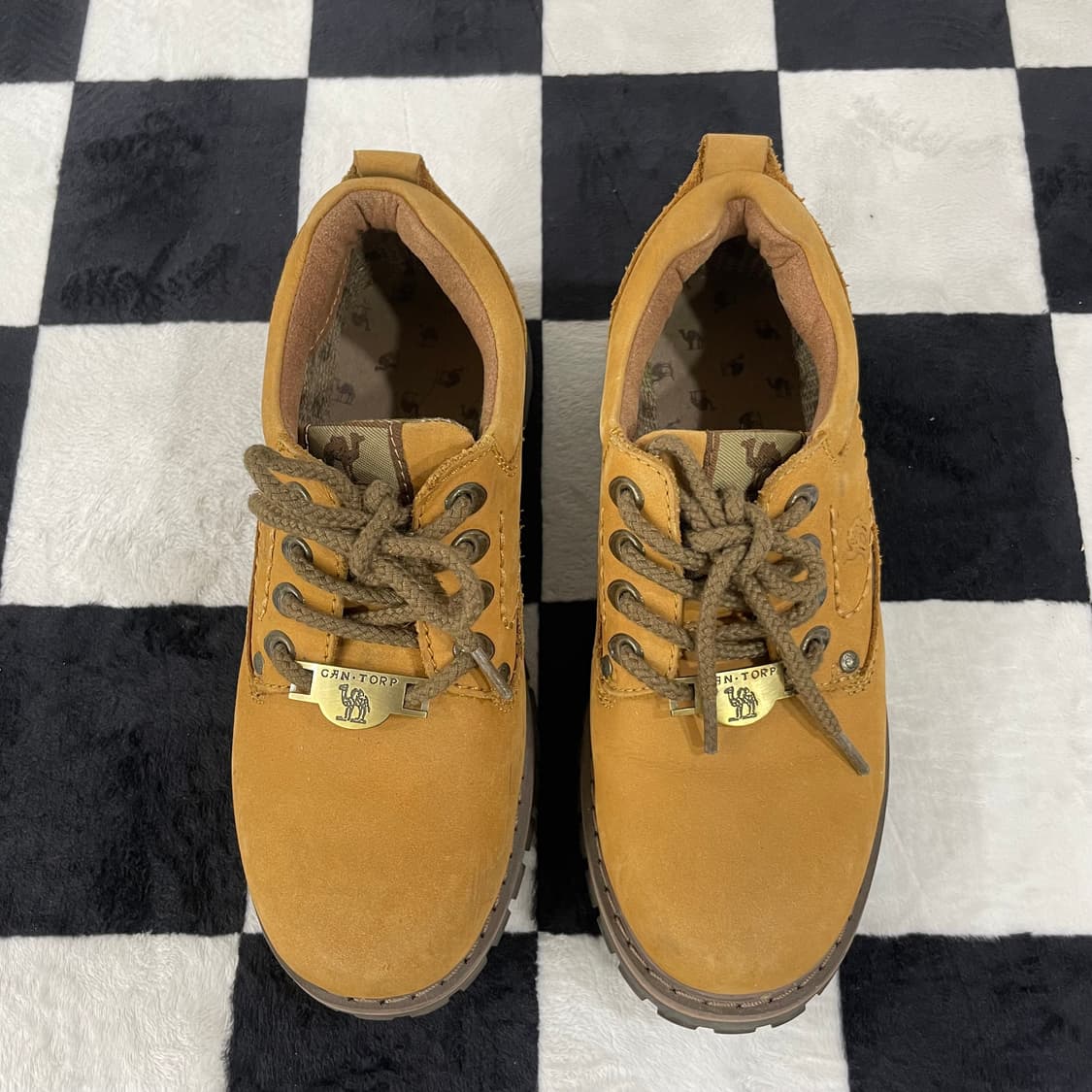 541) CAMEL 카멜 스웨이드 로우 컷 워커 240mm 상품이미지2