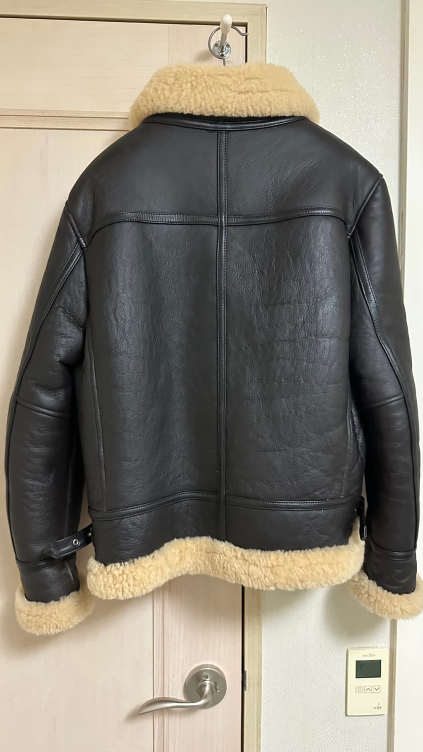 론트 리얼레더 무스탕 l사이즈 2가지색 상품이미지10