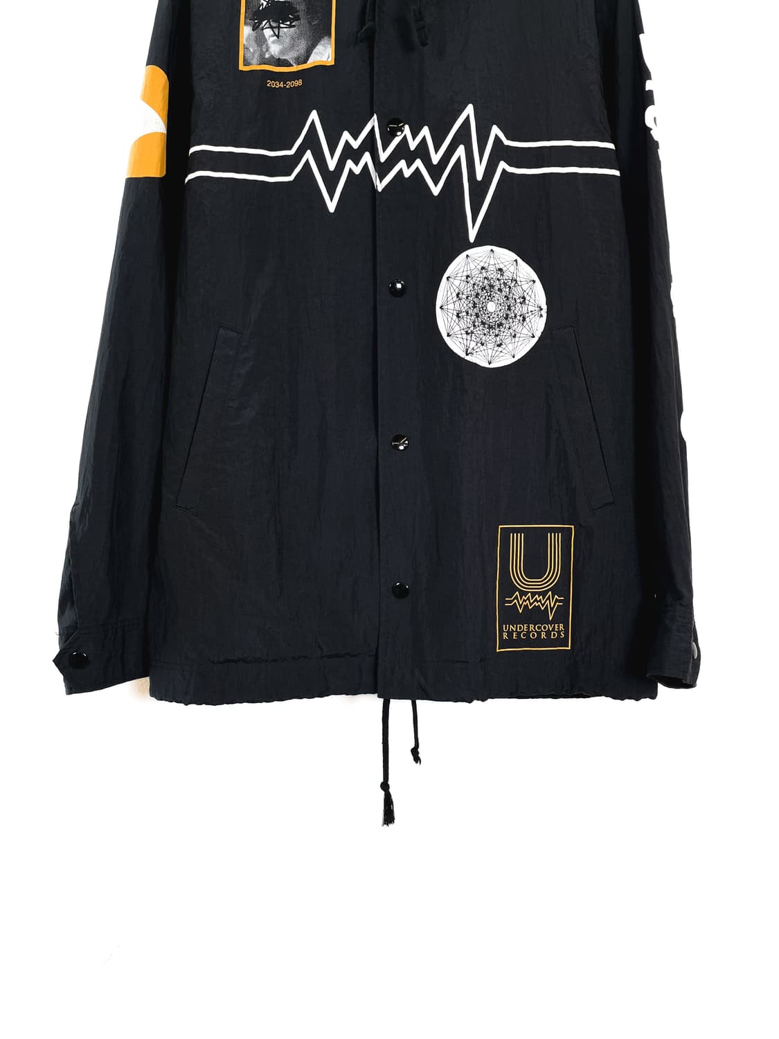 언더커버 레코즈 X CAN 펑크 플로이드 윈드 브레이커 상품이미지3