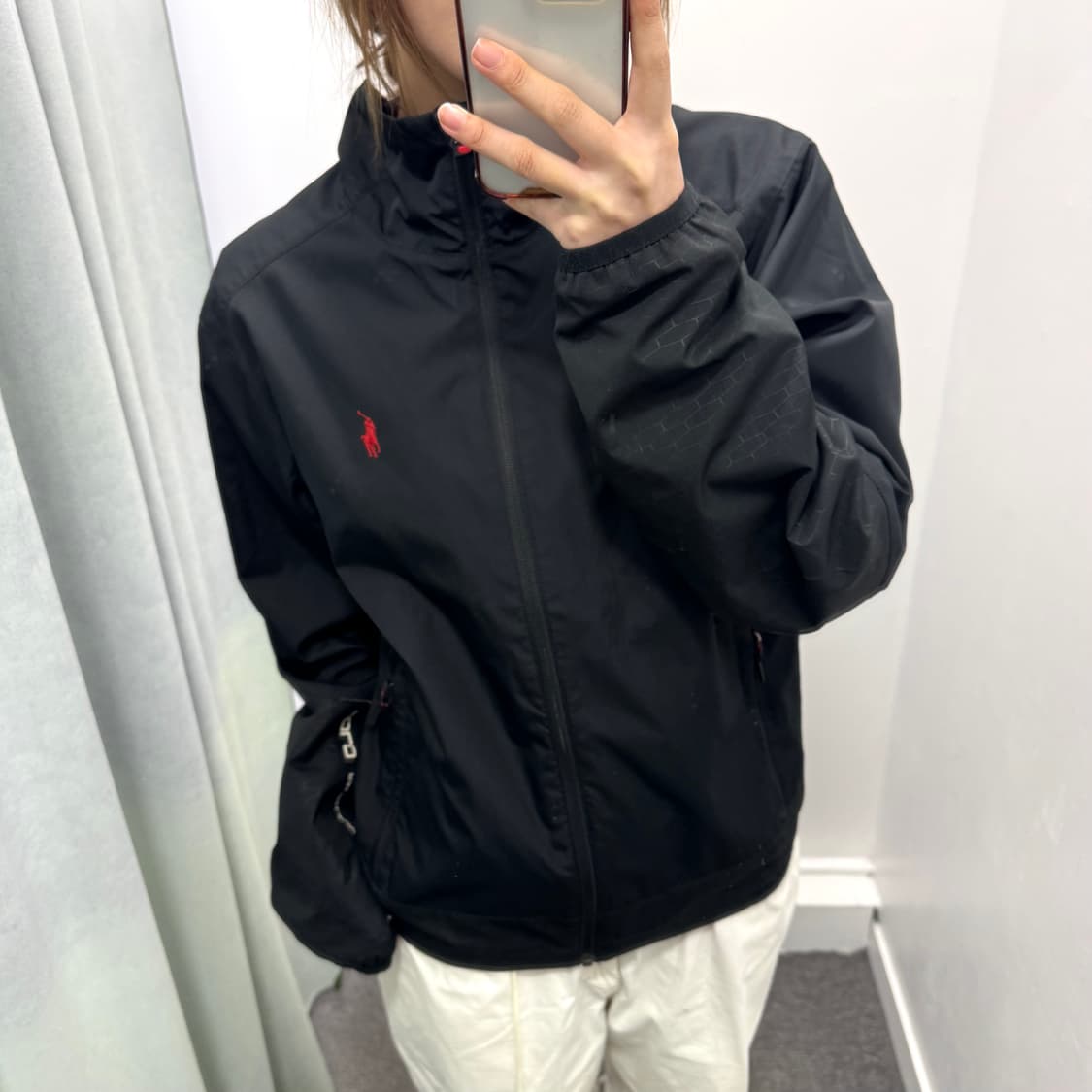 폴로 블랙 바람막이 상품이미지2