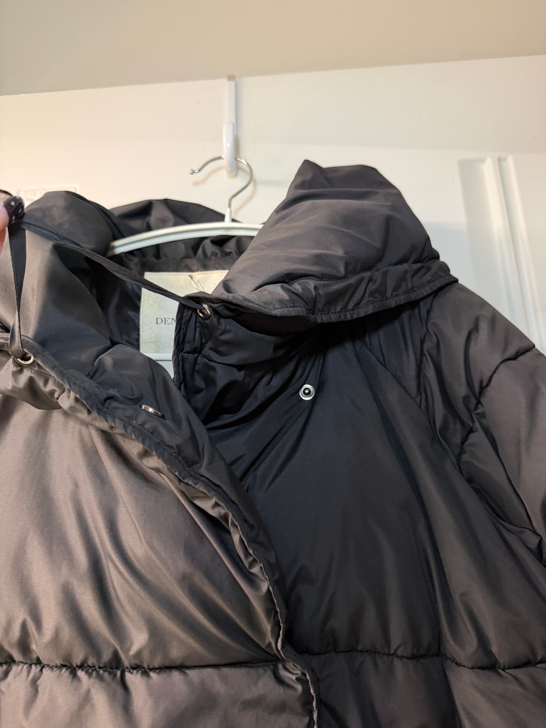 데님앤서플라이 블랙 푸퍼패딩 상품이미지7