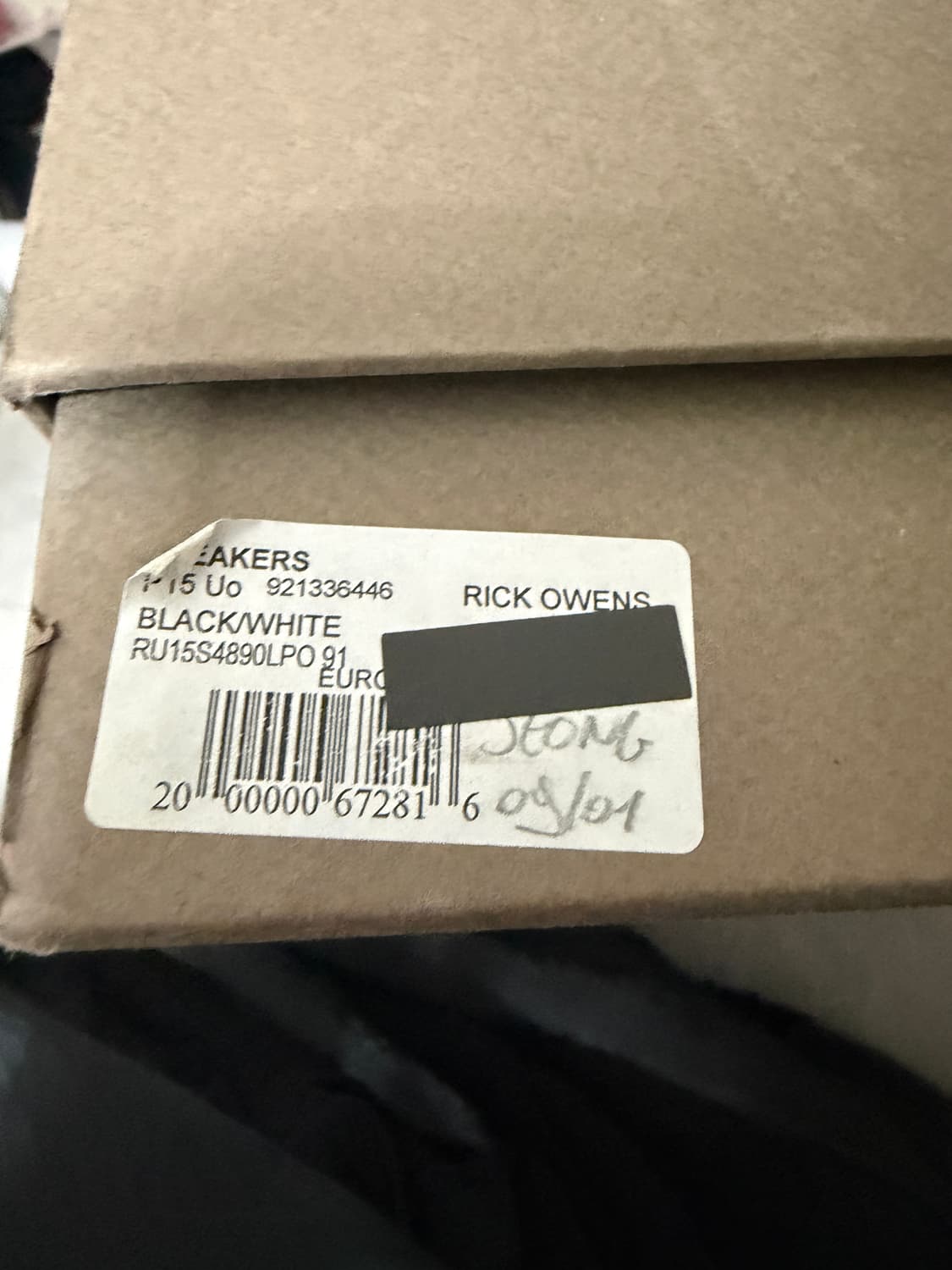 릭오웬스 컨버스 하이 15LPO 42 상품이미지9