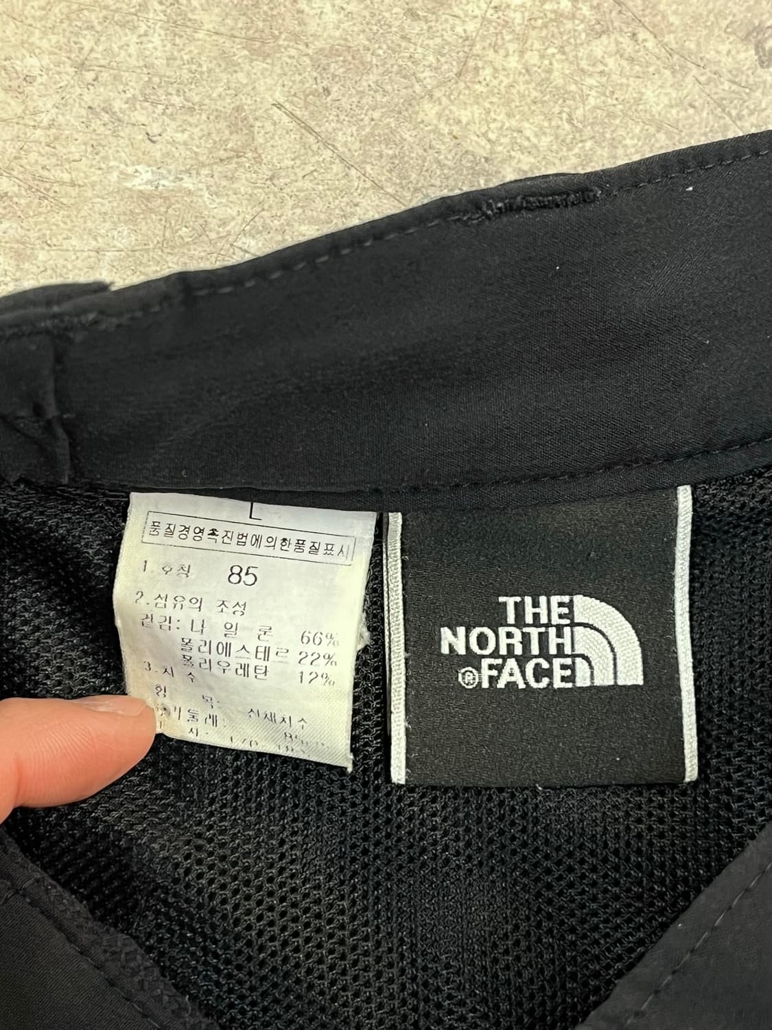 노스페이스 버튼 반바지 블랙 L #csz3215 상품이미지3