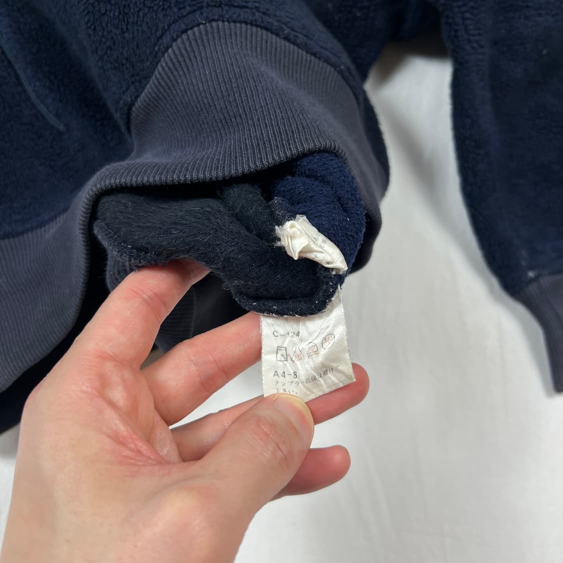 90‘s 폴로스포츠 polo 스펠아웃 성조기 플리스 후드티 상품이미지7