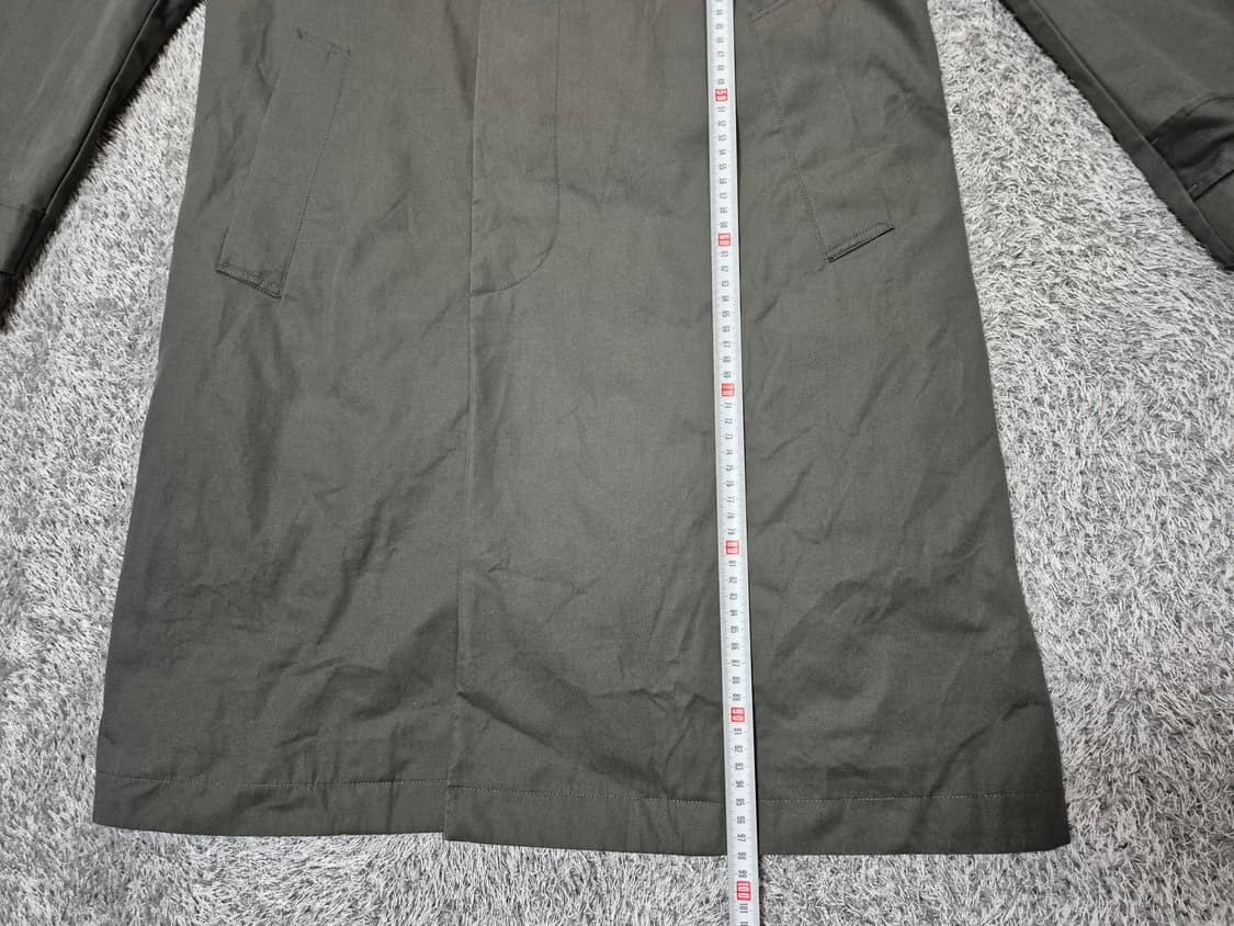 유니클로X이네스 남성 컨버터블 칼라 코트 M 상품이미지9