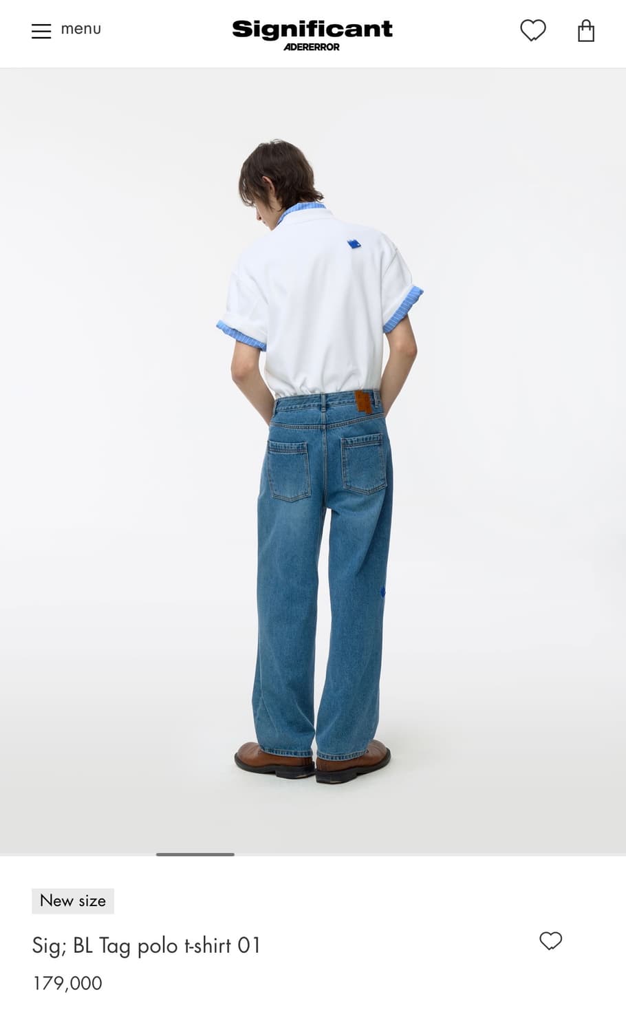 아더에러 시그니피컨트 폴로 티셔츠 (XL) 상품이미지8