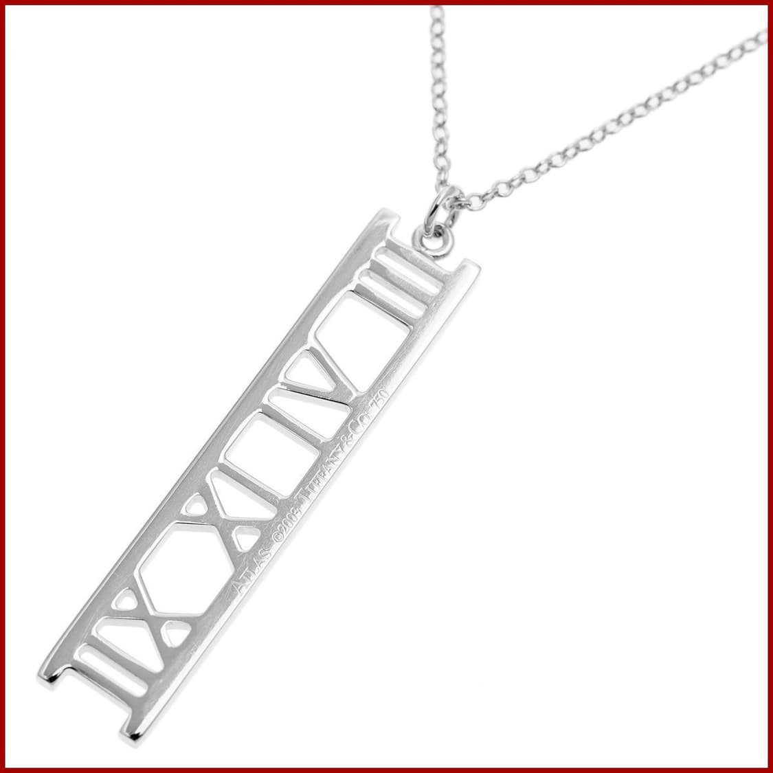 티파니앤코 아틀라스 로마 숫자 18K 목걸이 상품이미지1