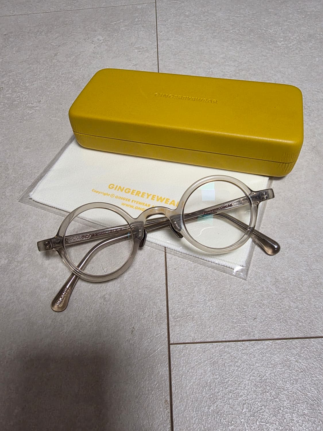 진저아이웨어 문볼드 라이트그레이 상품이미지1