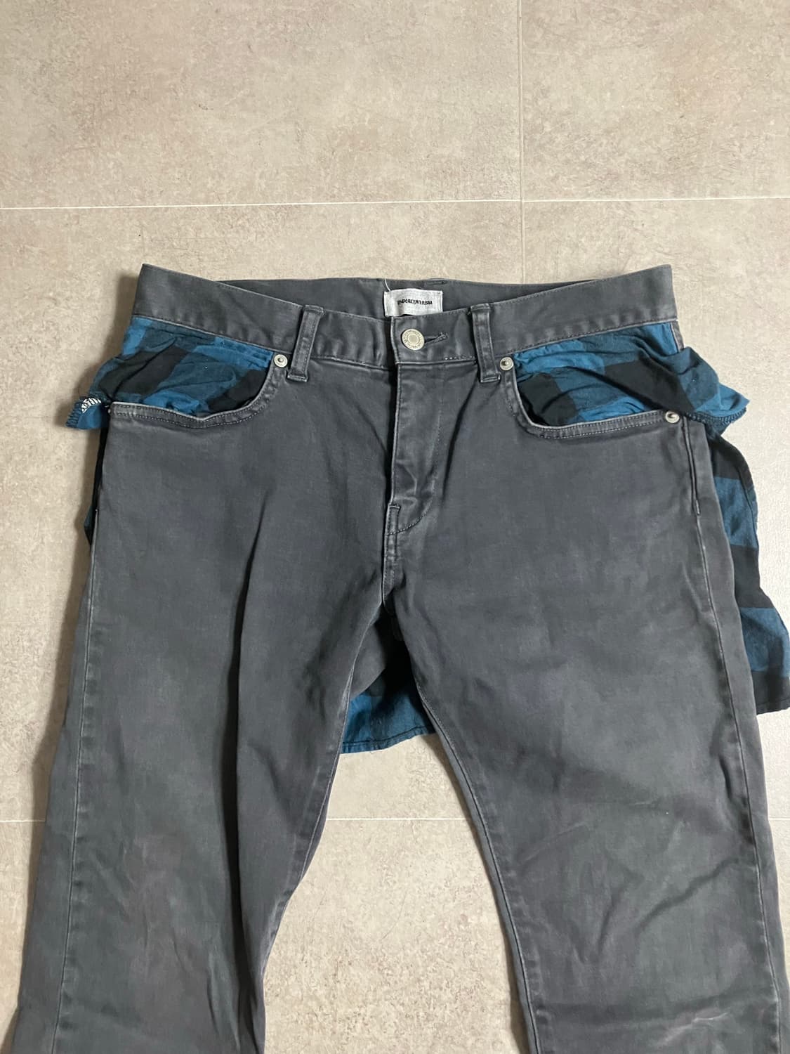 언더커버 12ss 도킹 팬츠 상품이미지2