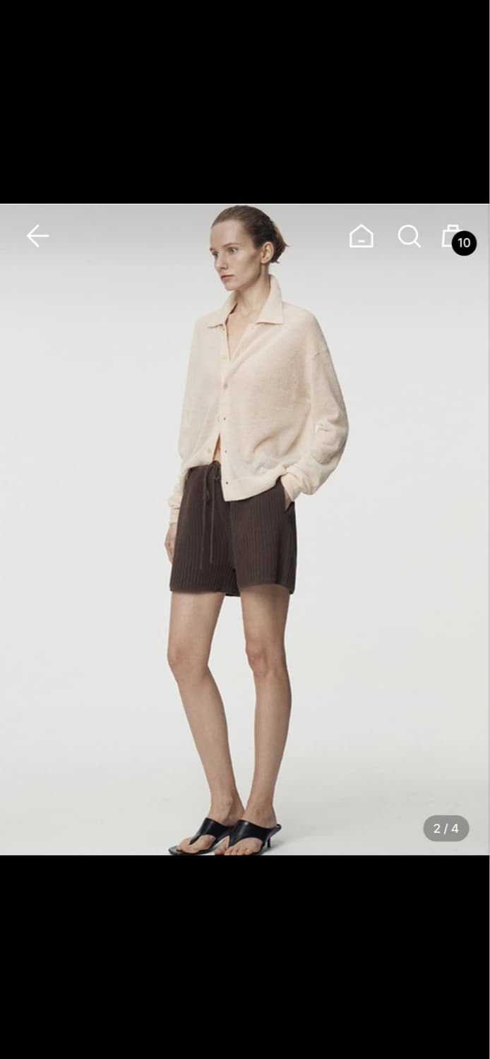 우마뭉 Italian Mohair Shirts Collared Cardi 상품이미지2