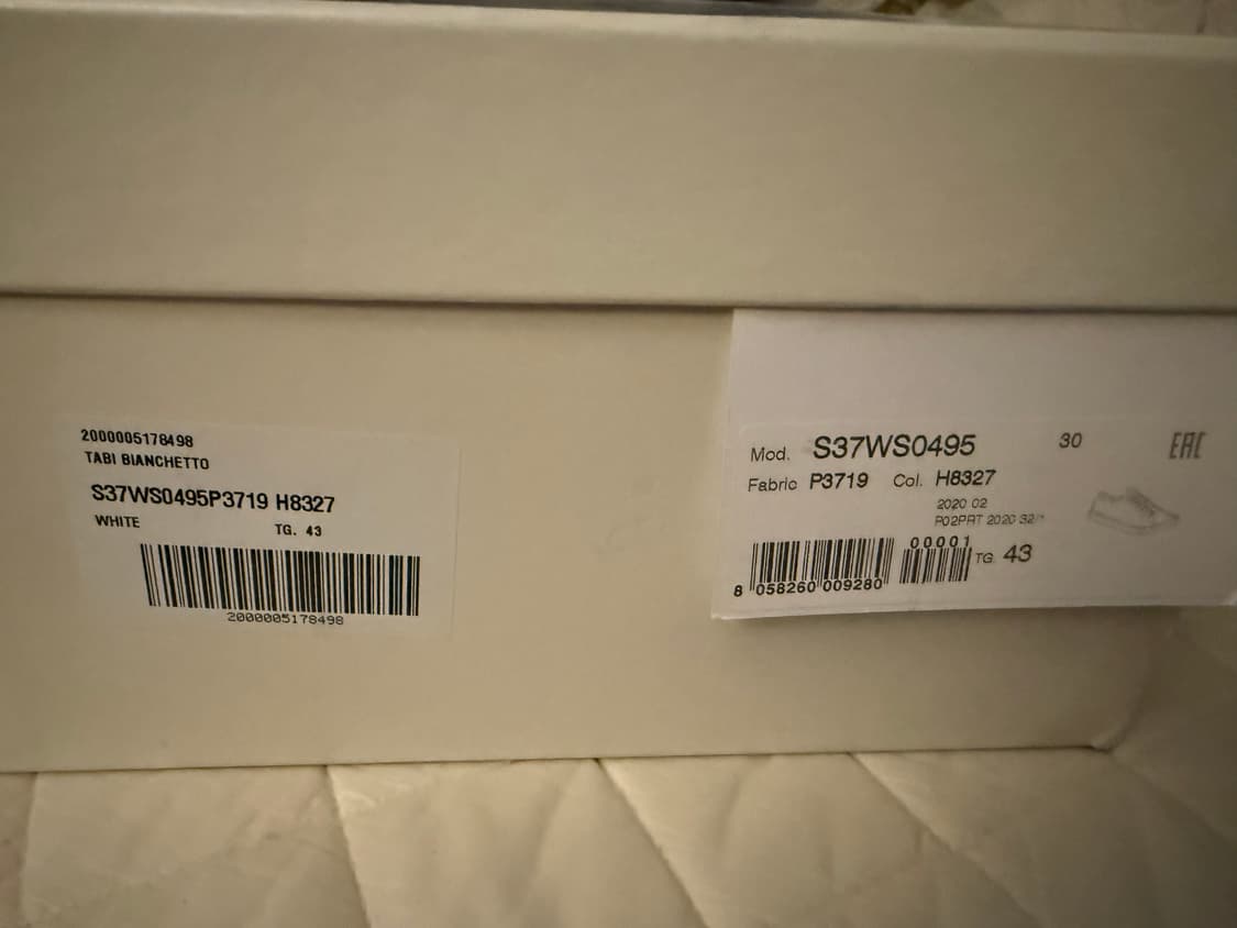 메종 마르지엘라 반달 타비 로우 스니커즈 상품이미지2