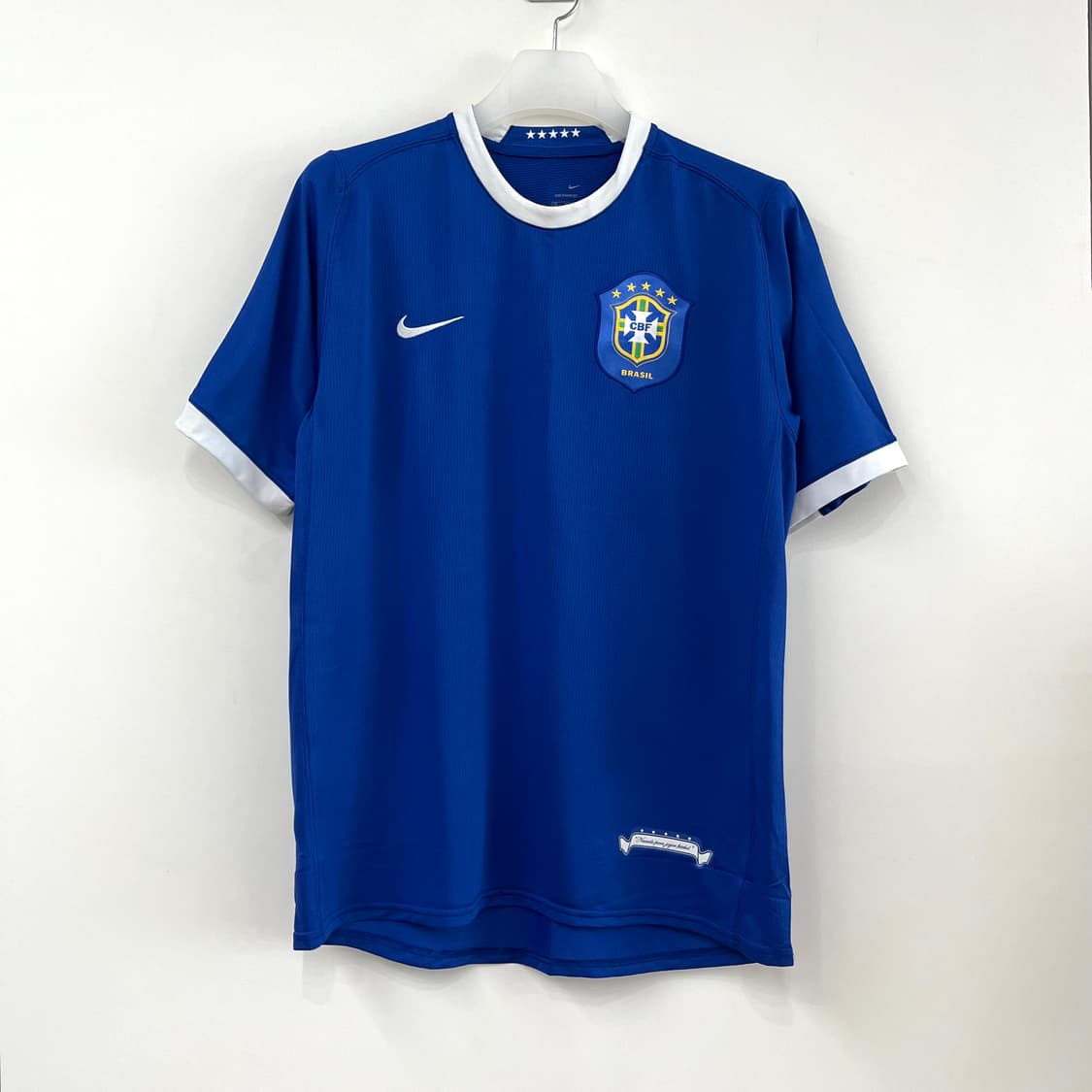 (새상품) 나이키 06-08 브라질 국대 어웨이 반팔 유니폼 상품이미지2