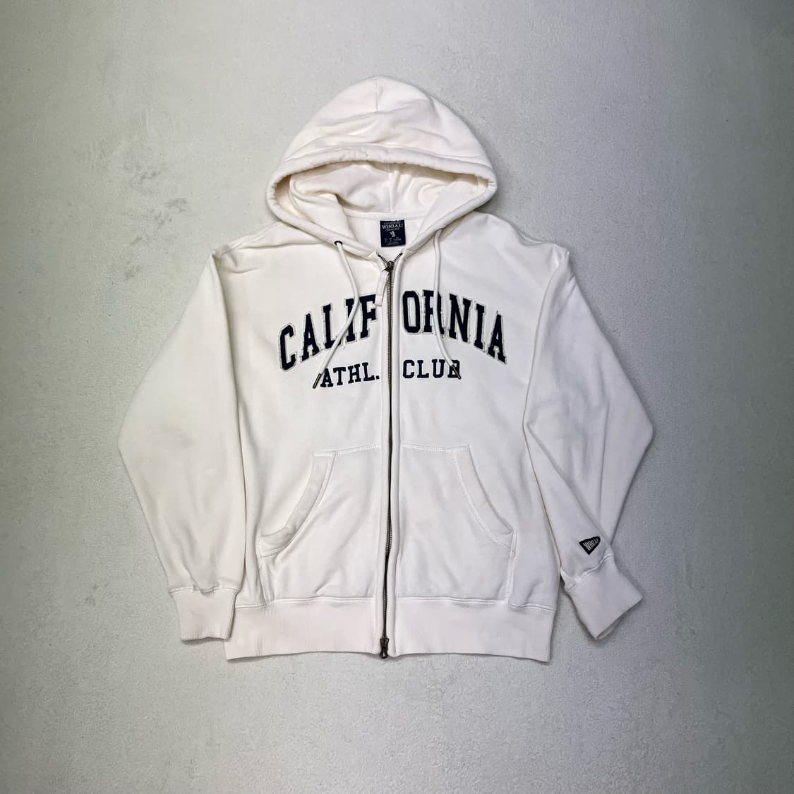 Who.A.U cream white 2way hood zip-up 상품이미지5