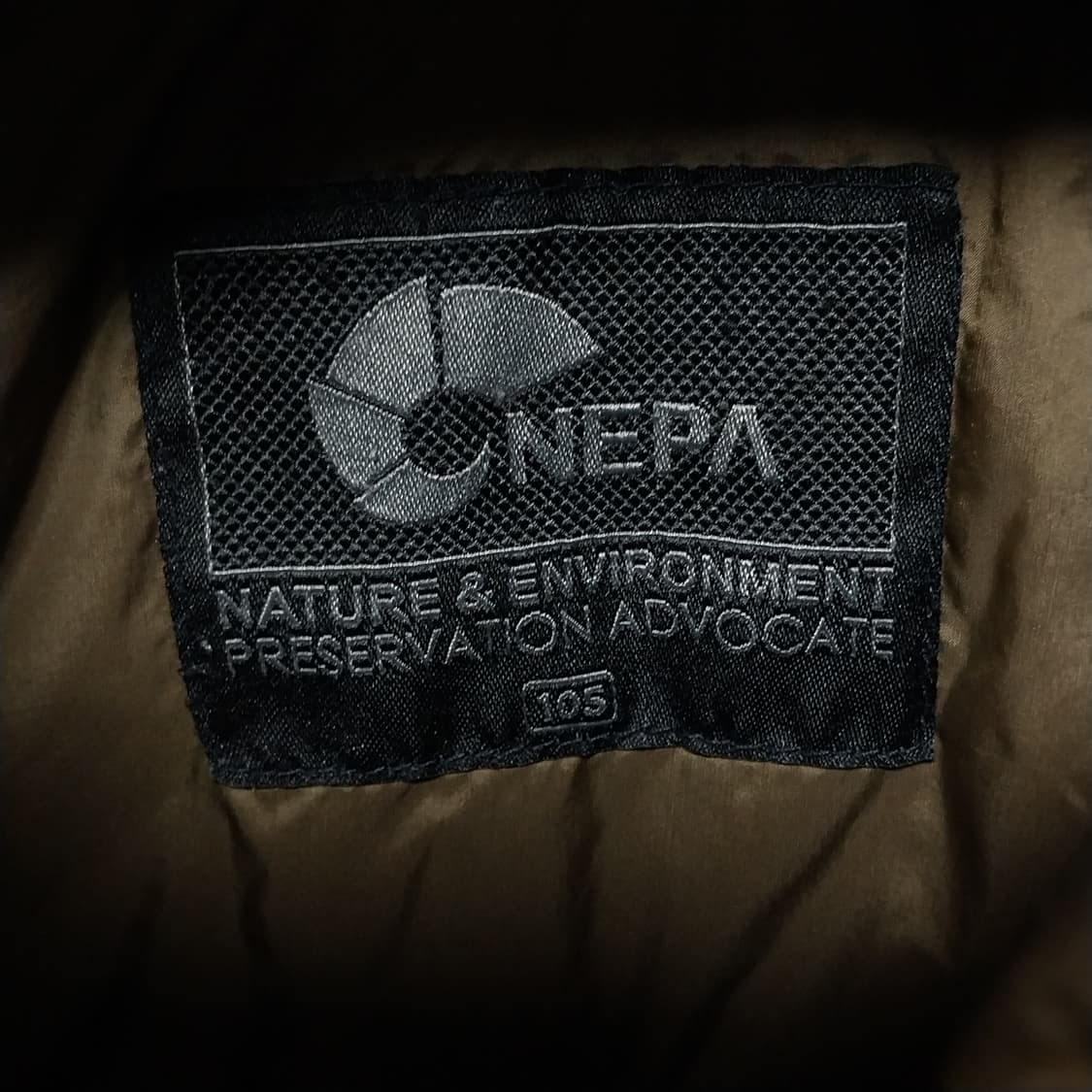 105 ) 네파 남성 스트레칭 오리털 경량패딩 상품이미지6