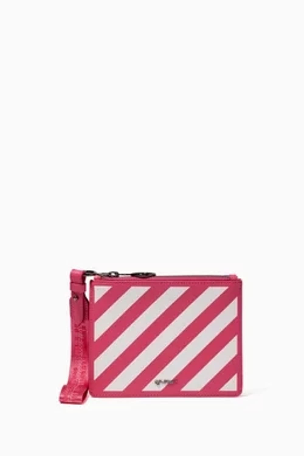 [정품] 오프화이트 디아고날 스트라이프 핑크 크로스백 풀구성 상품이미지2