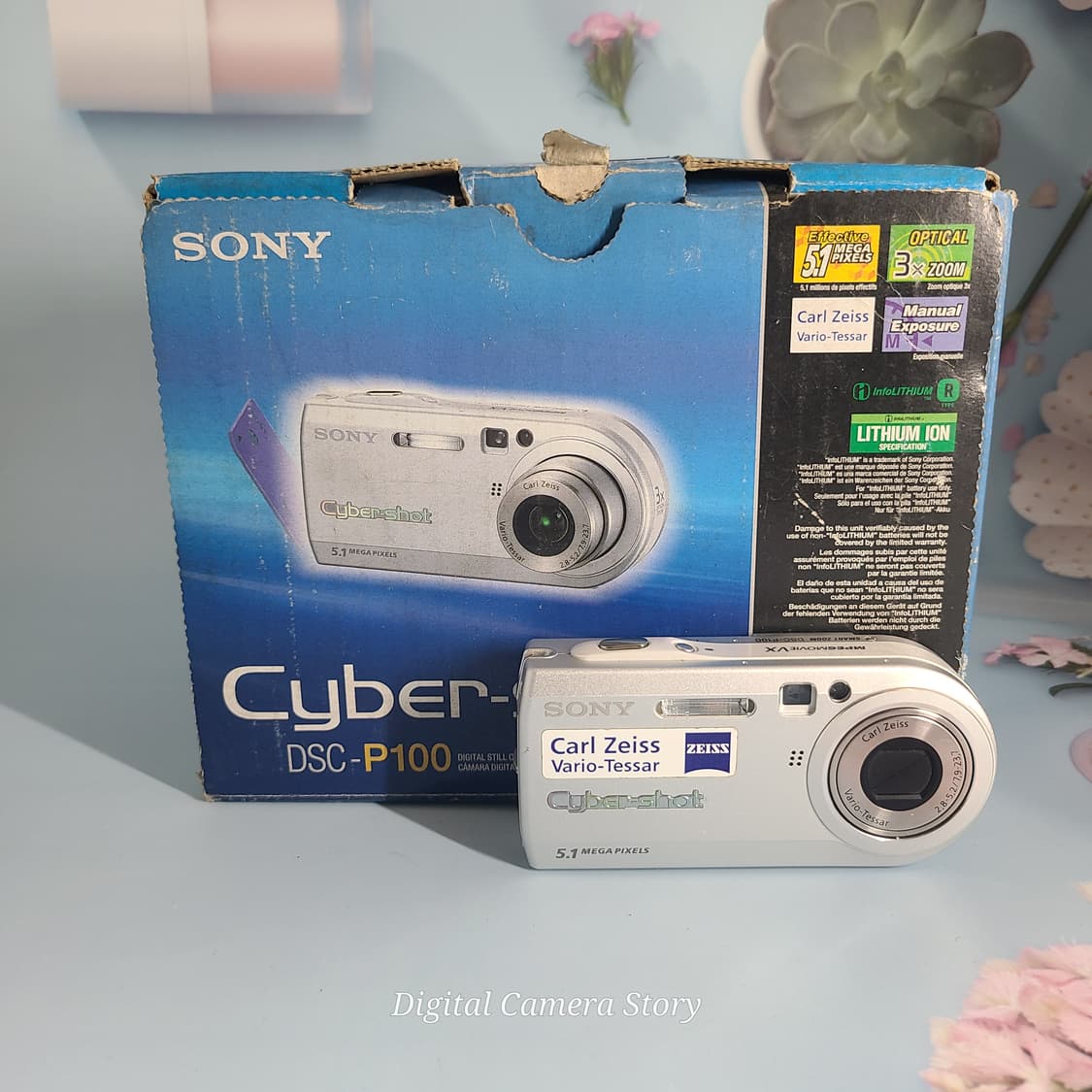 소니 사이버샷 dsc p100 디카 (빈티지 카메라) 상품이미지1