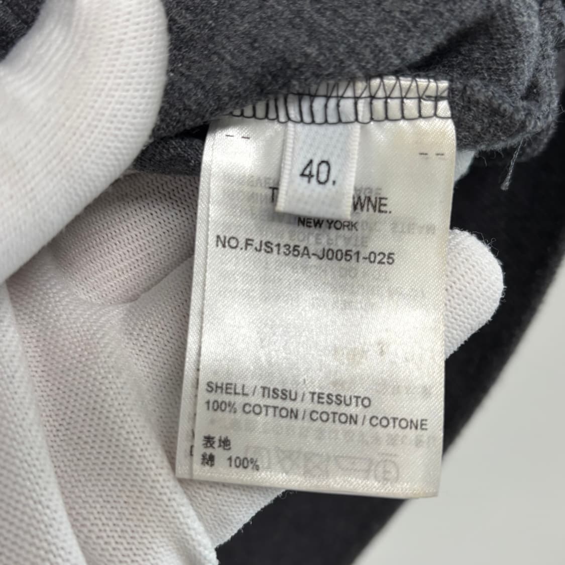 [40]톰브라운 사선완장 반팔티 상품이미지5