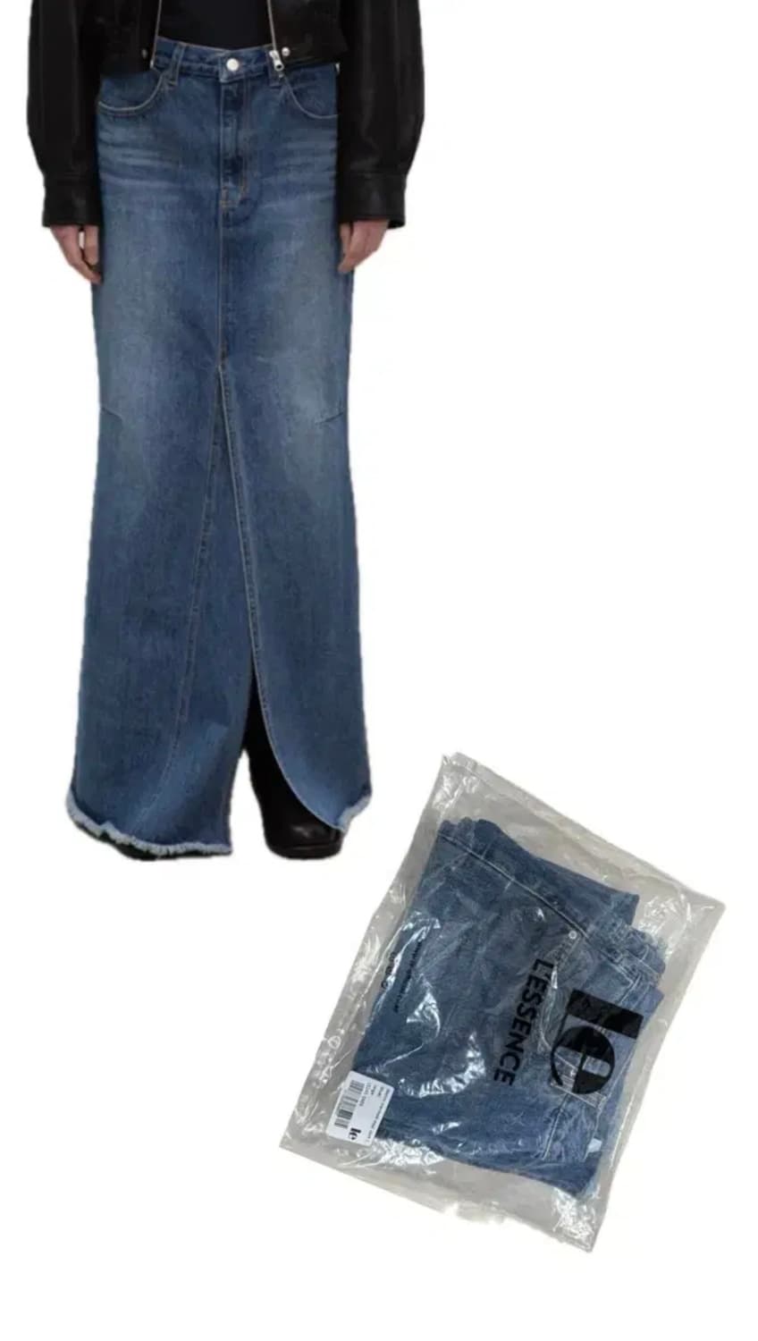 Le 르 맥시 데님스커트 상품이미지1