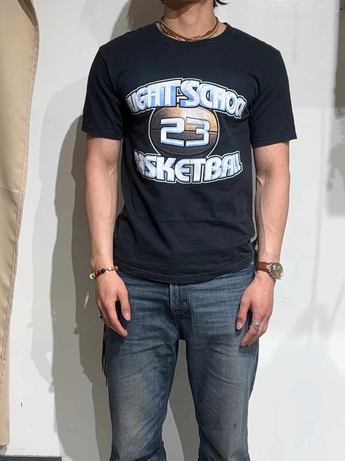 USA Vintage  Basketball No.23 t shirt 상품이미지2