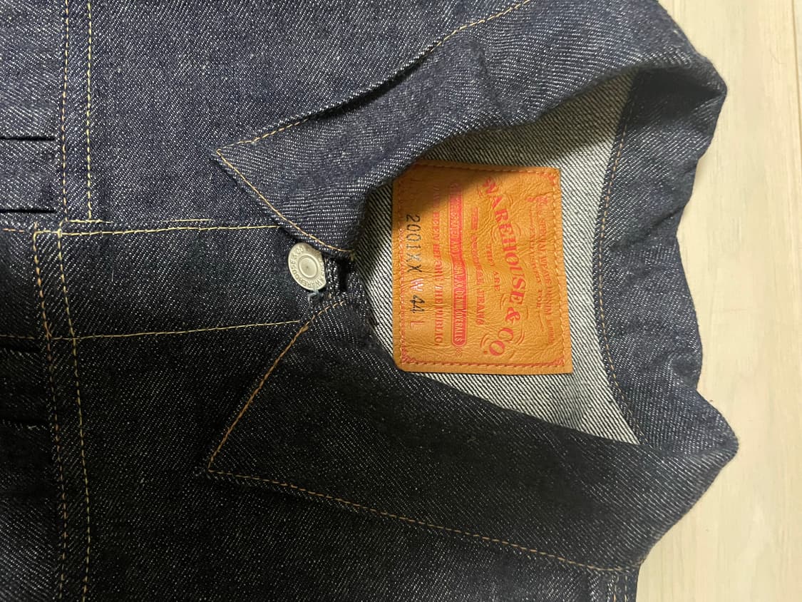 웨어하우스 2001xx 1st 44사이즈 상품이미지3