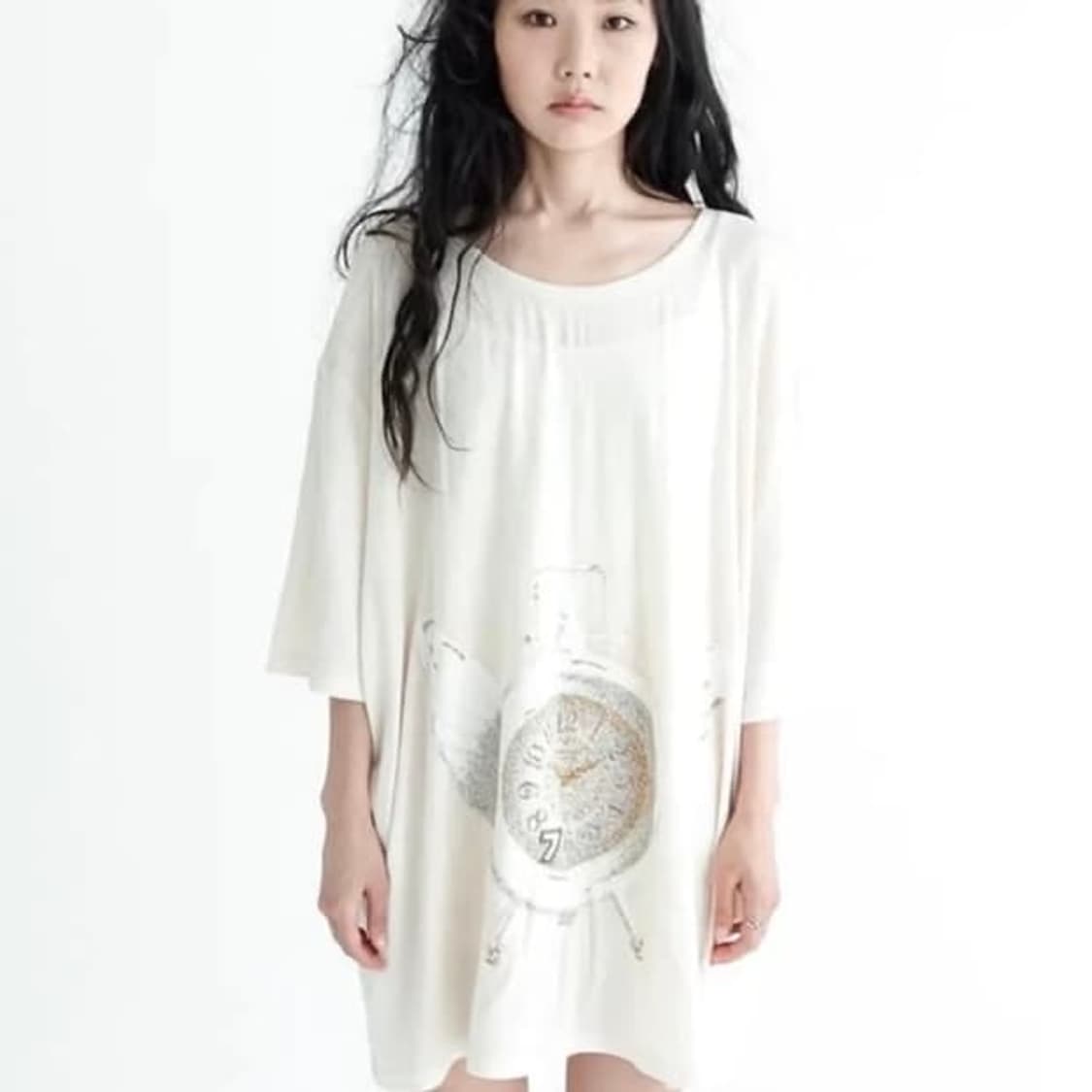 faerie 샵페어리 엔젤스 클락 시계 티셔츠 상품이미지1