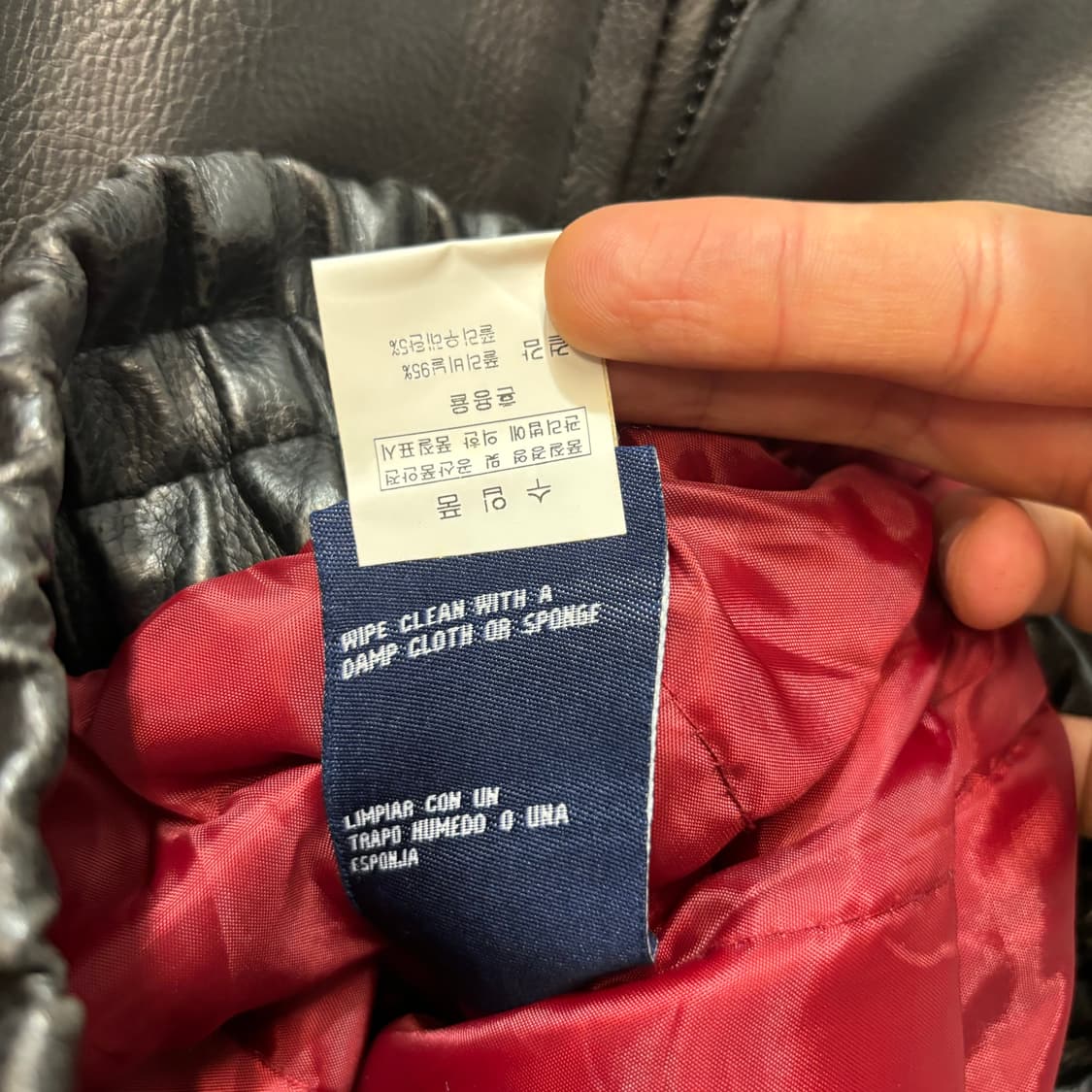 Gill Sports 오클라호마 수너스 풋볼 레더 자켓 L 상품이미지9