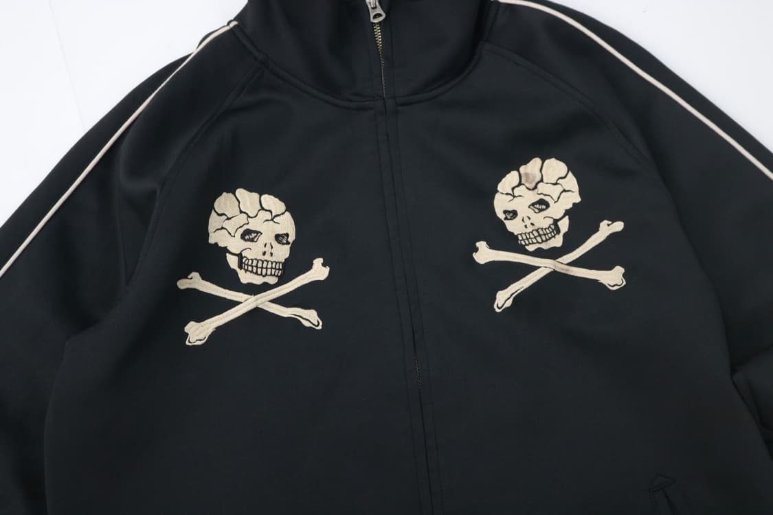 VANSON 반슨 커스텀 디자인 스컬 자수 저지 트랙탑 (XXL) 상품이미지6