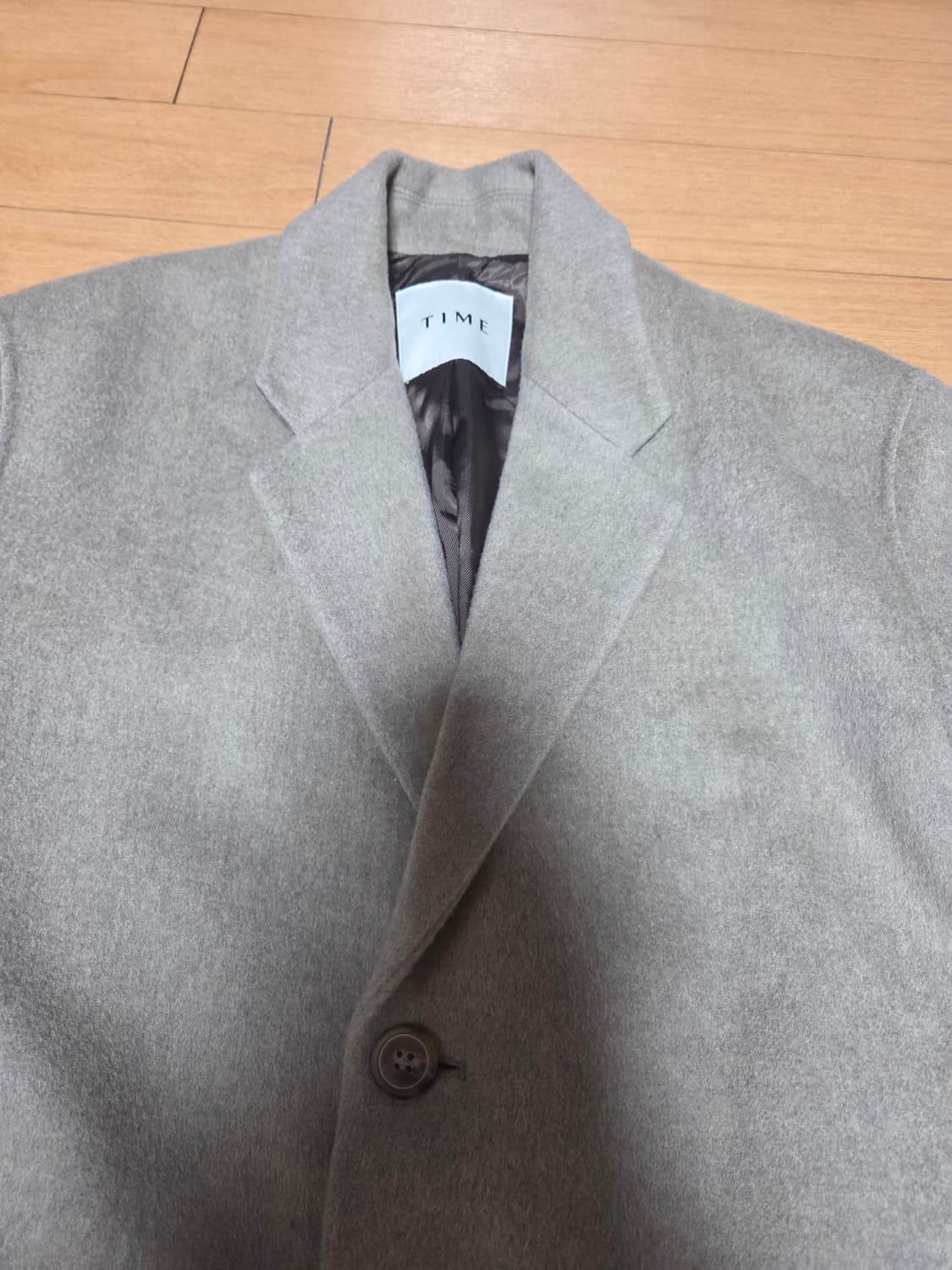 TIME 타임 남성 캐시미어 코트 105 상품이미지2