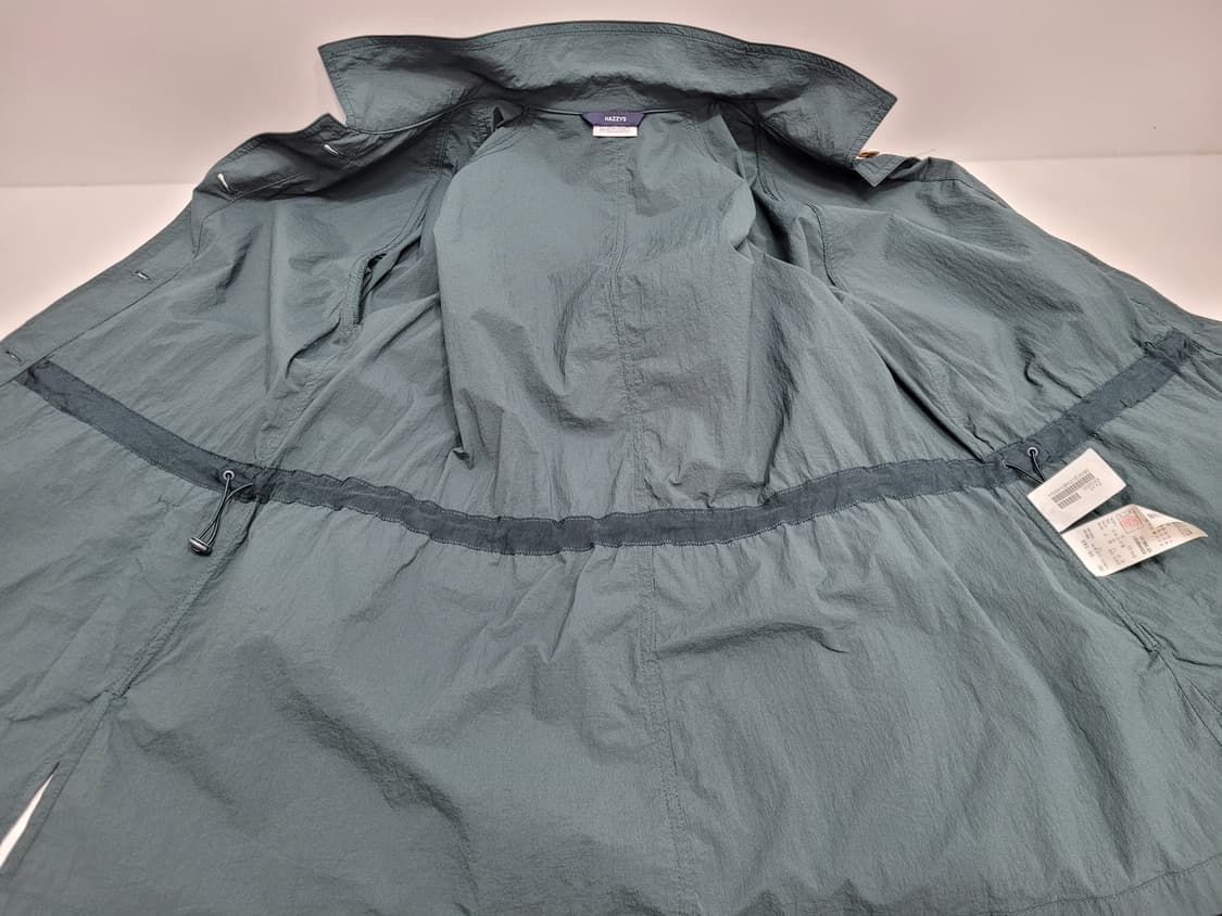 HAZZYS 헤지스 스트링 반팔 자켓 / 여 90-165 카키
 상품이미지8