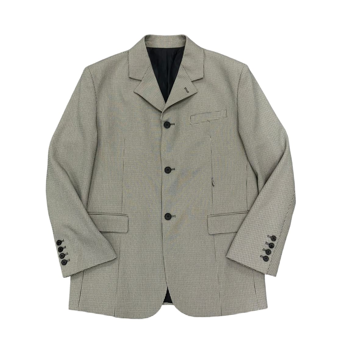 S.T.U 그린체크 자켓 상품이미지1