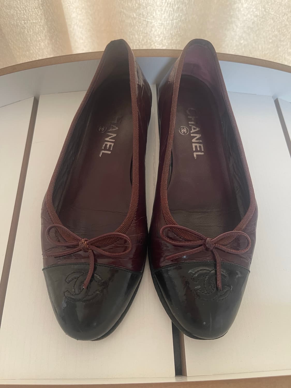 샤넬 발레리나 플랫슈즈 36.5 230-235 상품이미지1