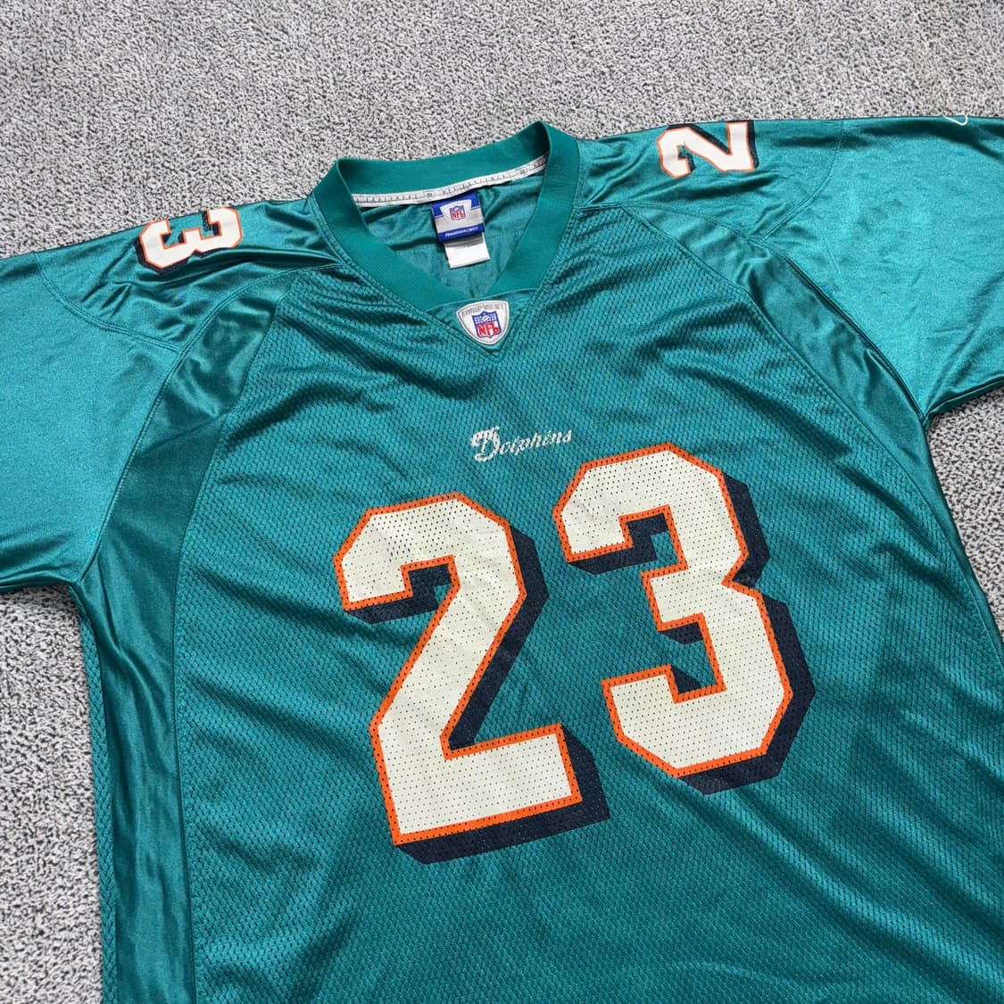 리복 NFL 마이애미 돌핀스 23 브라운 럭비져지 상품이미지2