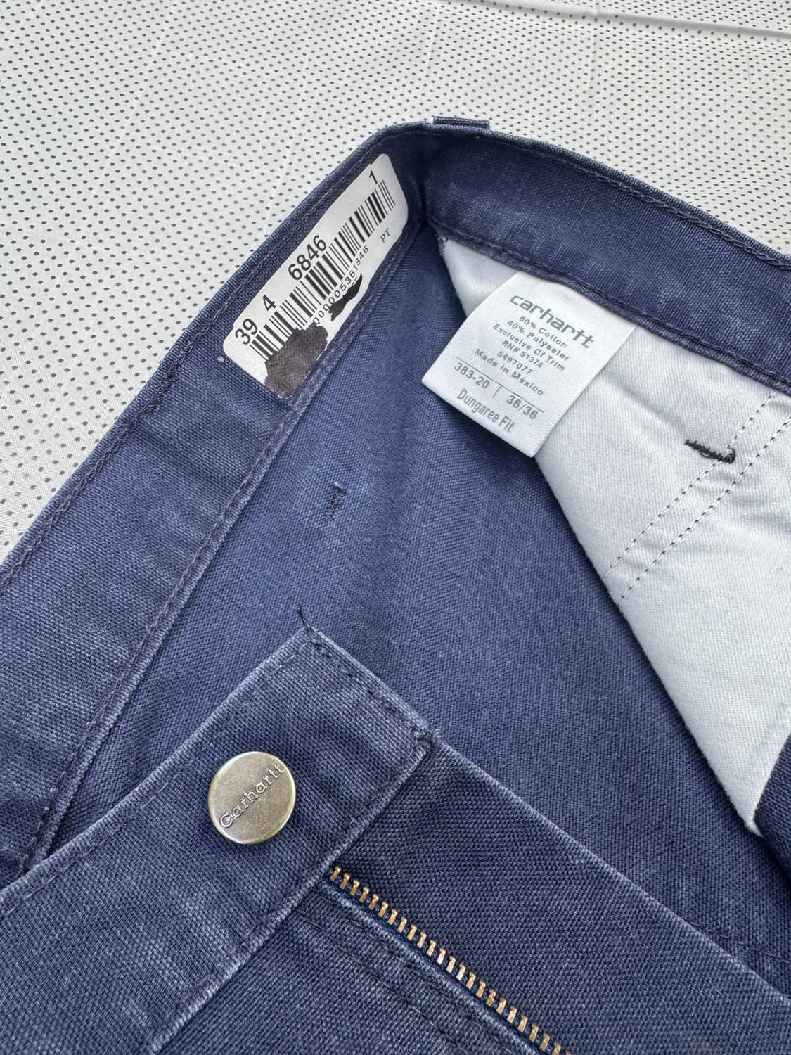 칼하트 싱글니 카펜터 팬츠 덩가리 핏 ///// 더블니 칼하트 wip 상품이미지6