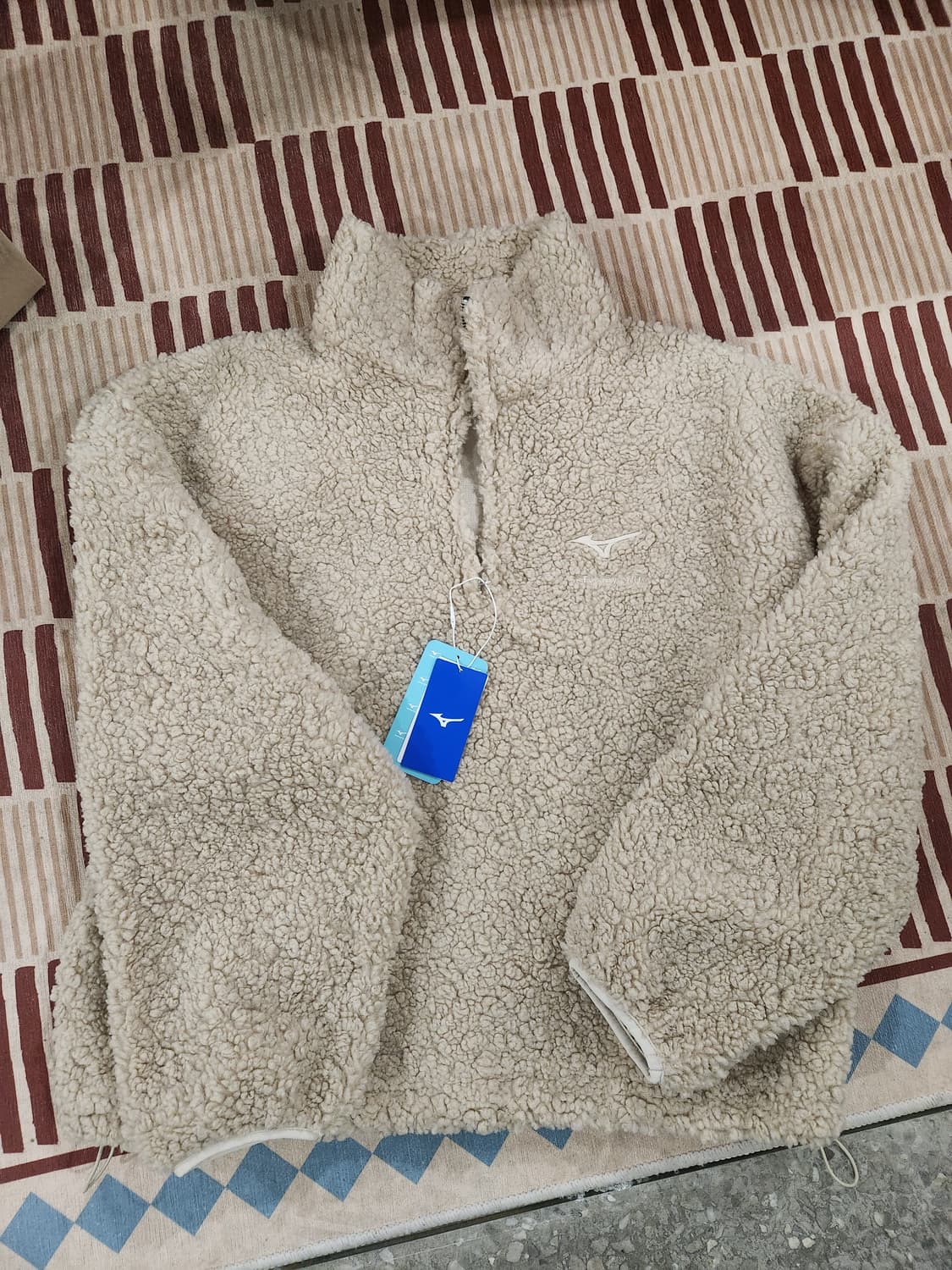 미즈노 x stu 플리스 하프 집업 (L) 신칠라 후리스 상품이미지1