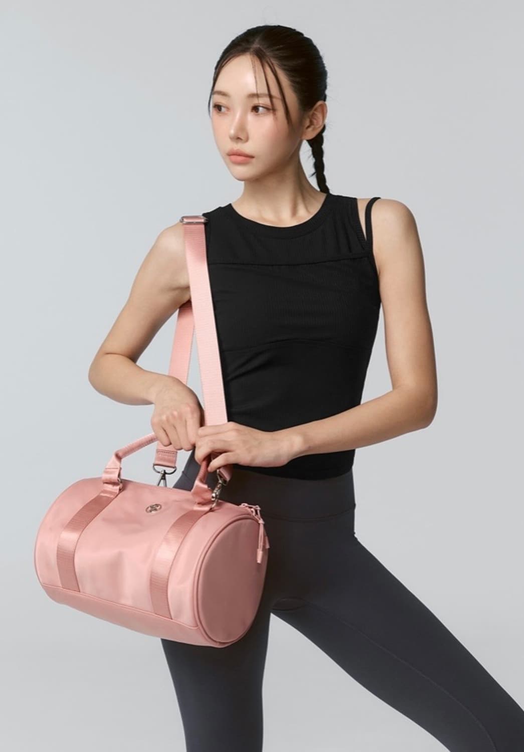 젝시믹스 글로시 투웨이 실린더백 상품이미지5