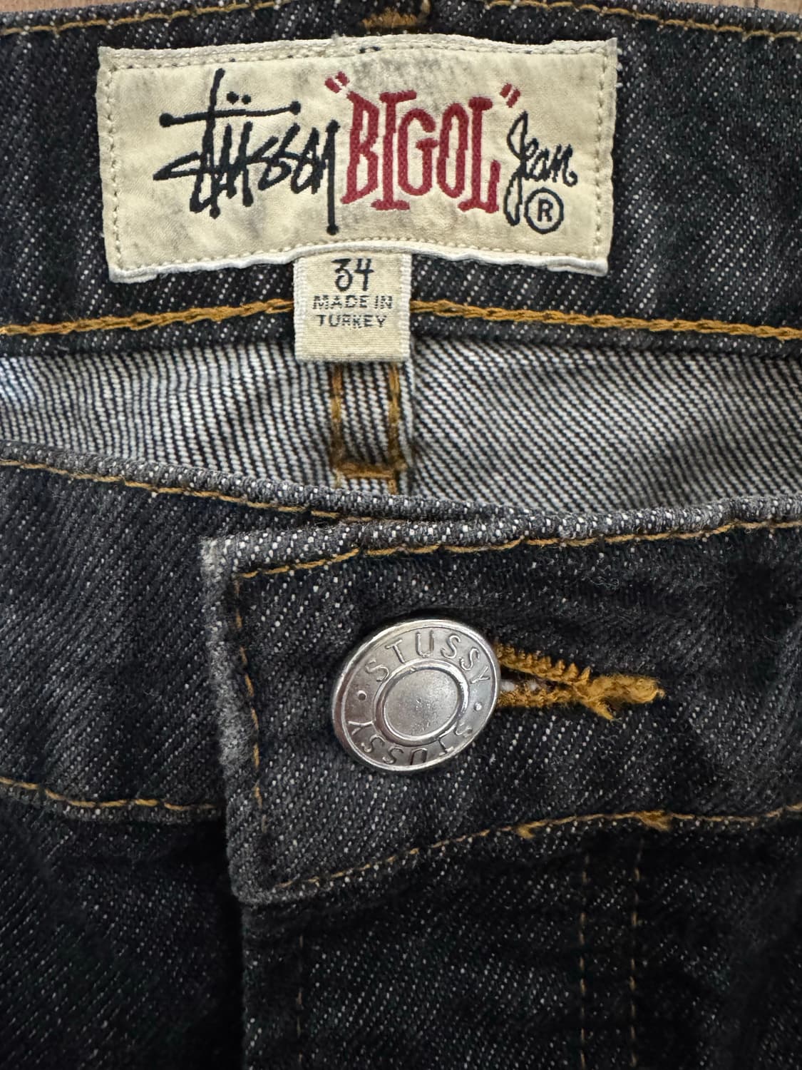 스투시 빅올진 워시드 데님 상품이미지4