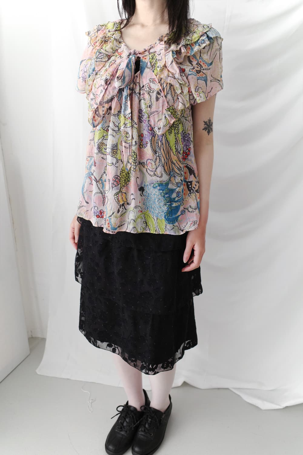 pearl cancan skirt 상품이미지4