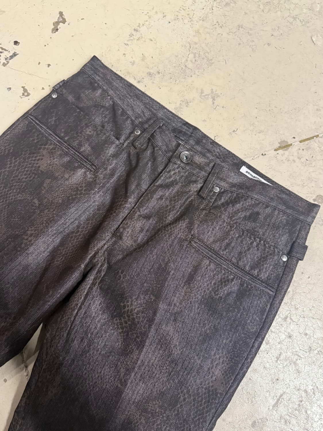 semantic design python pattern pants 상품이미지4